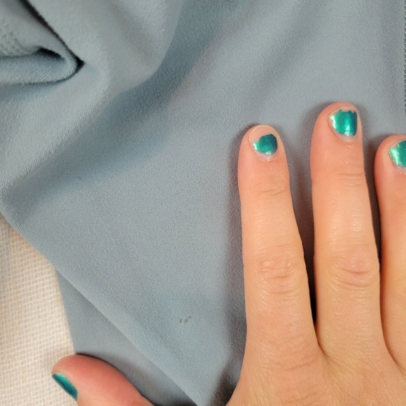 Athleta Salutation Stash Pocket 2 7/8‎ Tights Leggings Seafoam Green Size Small - Picture 5 of 13